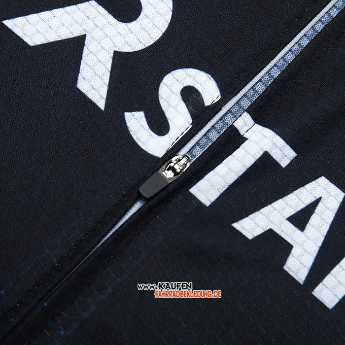 R Star Kurzarmtrikot 2021 und Kurze Tragerhose Shwarz Blau